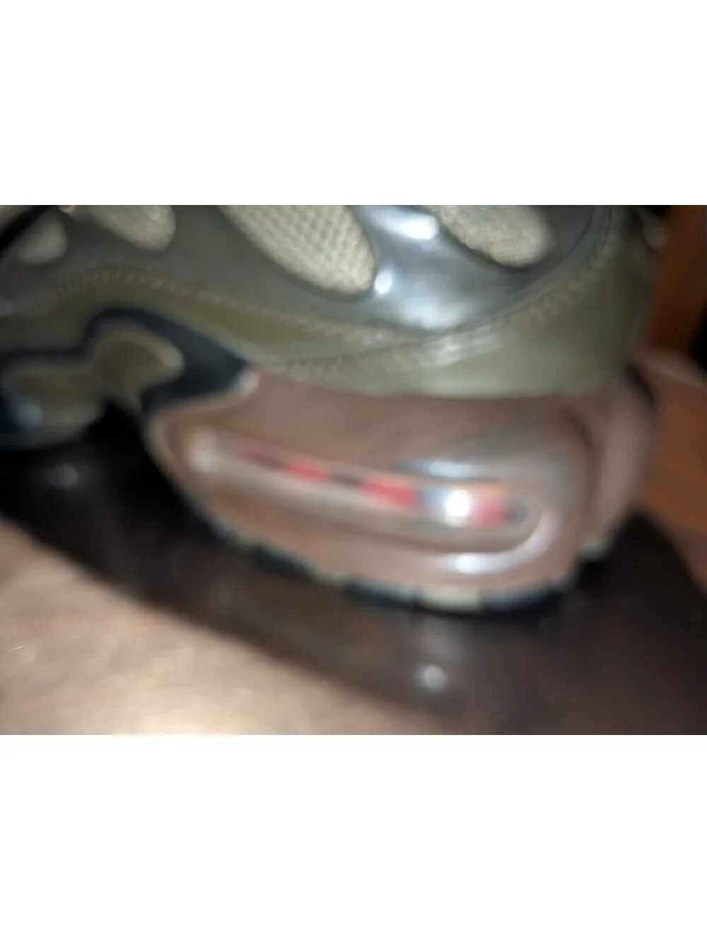 Nike Air Max Plus GS Olive Green Cargo Size 6Y Shoes 655020-200 Rare Find!